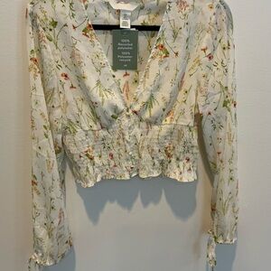 Floral Print Women's Top